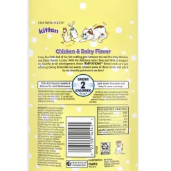 Temptations Chicken Flavor Crunchy & Soft Kitten Treats, 3-oz