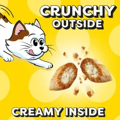 Temptations Chicken Flavor Crunchy & Soft Kitten Treats, 3-oz
