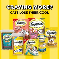 Temptations Classics Seafood Medley Flavor Soft & Crunchy Cat Treats