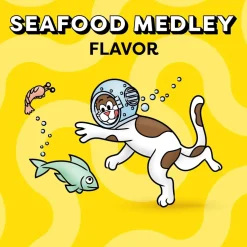 Temptations Classics Seafood Medley Flavor Soft & Crunchy Cat Treats