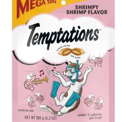 Temptations Classics Shrimpy Shrimp Flavor Soft & Crunchy Treats for Cats