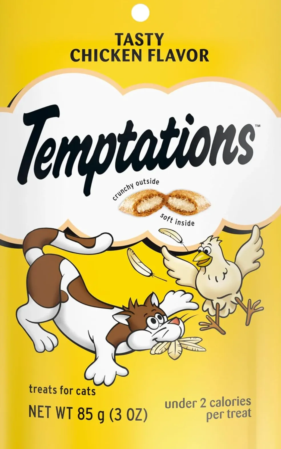 Temptations Classics Tasty Chicken Flavor Soft & Crunchy Cat Treats