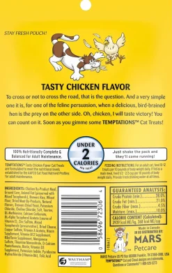 Temptations Classics Tasty Chicken Flavor Soft & Crunchy Cat Treats