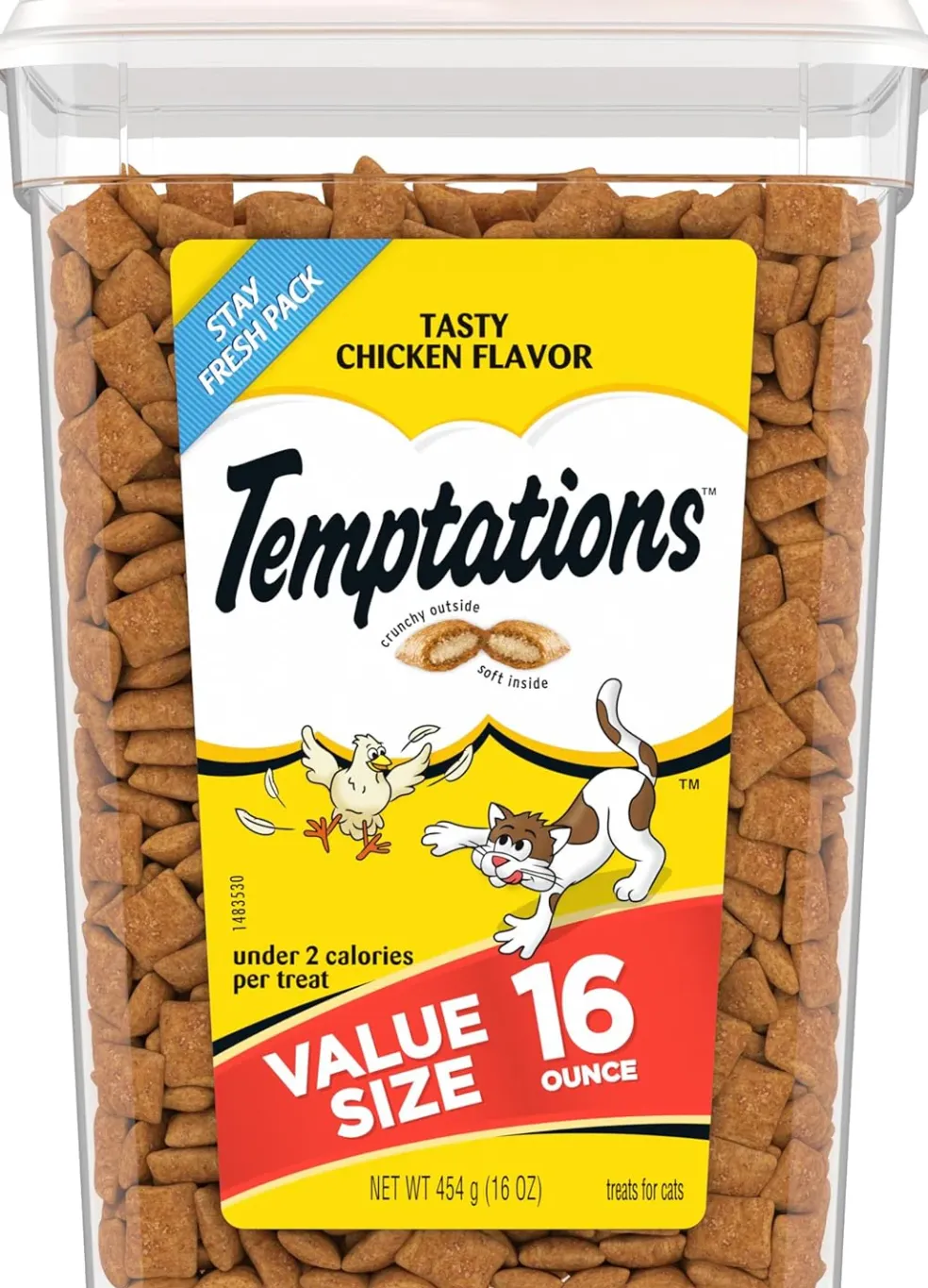 Temptations Classics Tasty Chicken Flavor Soft & Crunchy Cat Treats