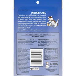 Temptations Indoor Care Chicken Flavor Soft & Crunchy Treats for Cats, 2.1-oz