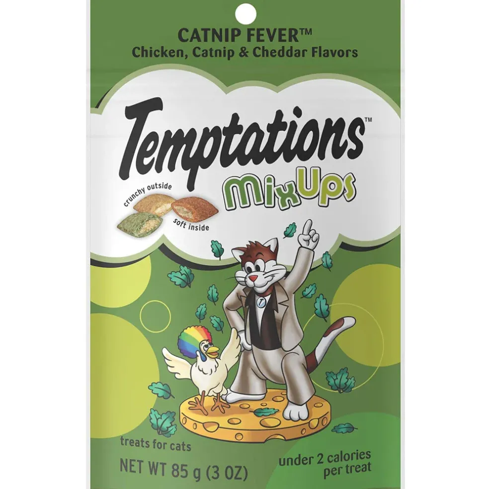 Temptations MixUps Catnip Fever Flavor Soft & Crunchy Treats for Cats