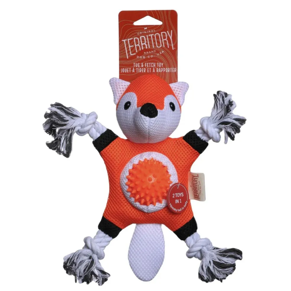 Territory 2-in-1 Fetch & Tug Dog Toy