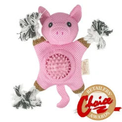 Territory 2-in-1 Fetch & Tug Dog Toy