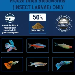 Tetra Bloodworms Freeze Dried Fish Food (0.25 oz)