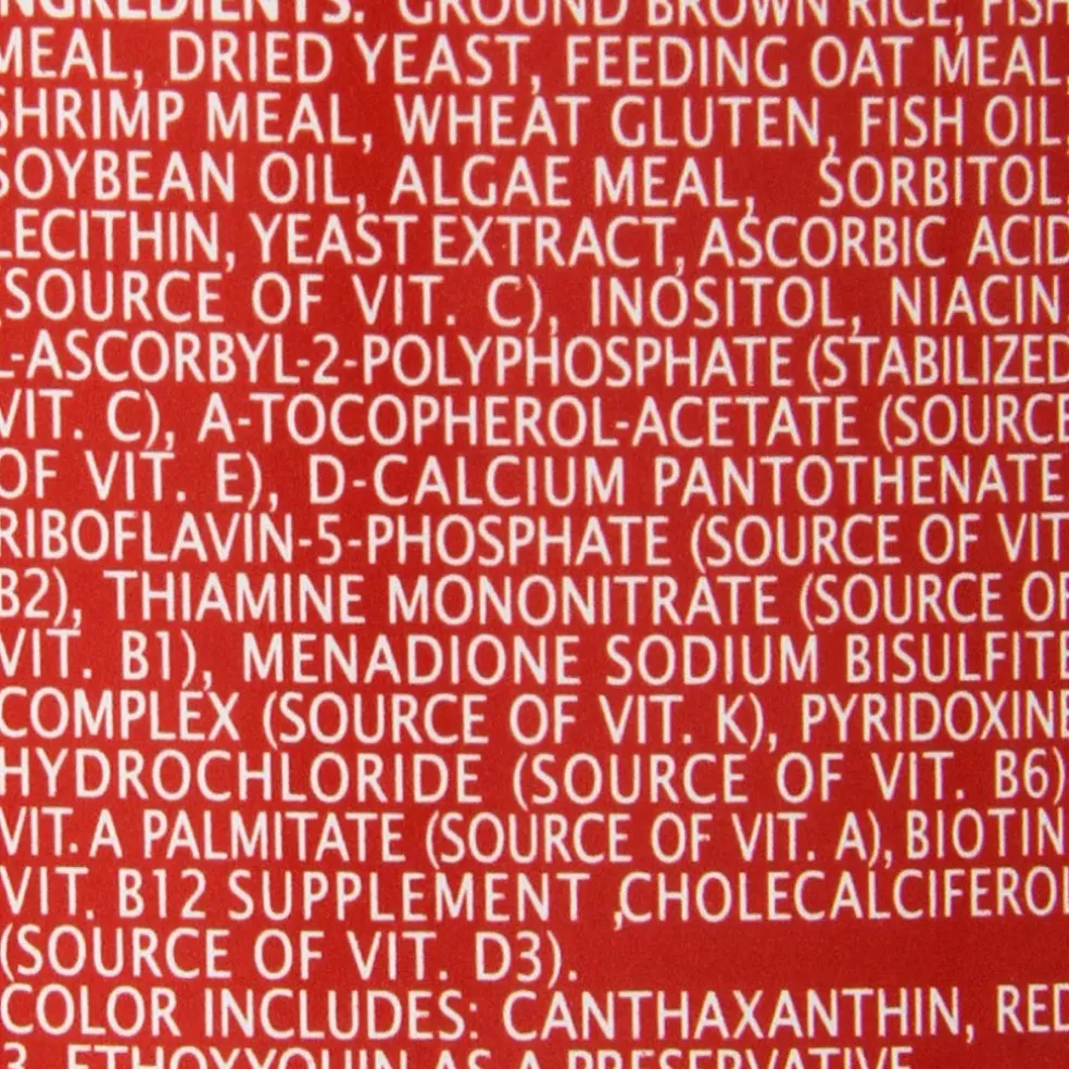 Tetra PondFood Color Enhancing Flakes for Koi & Goldfish (6 oz)