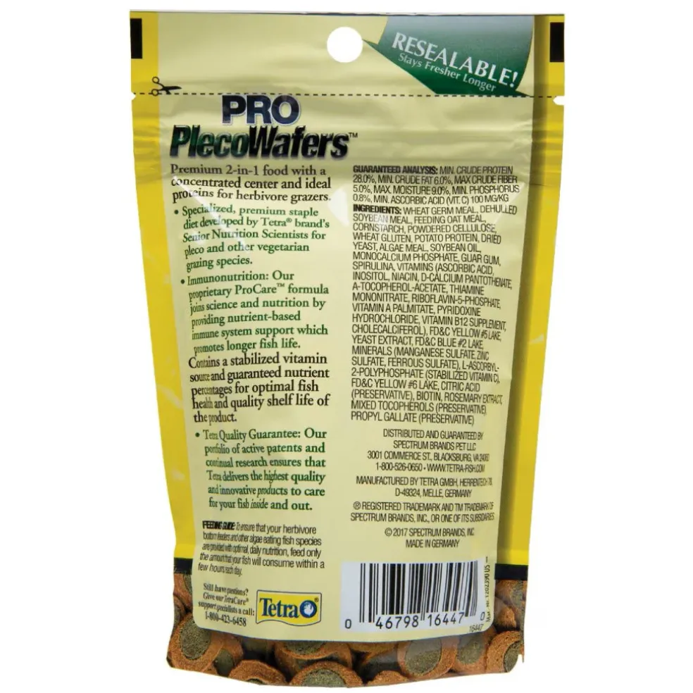 Tetra PRO PlecoWafers Complete Diet for Algae Eaters