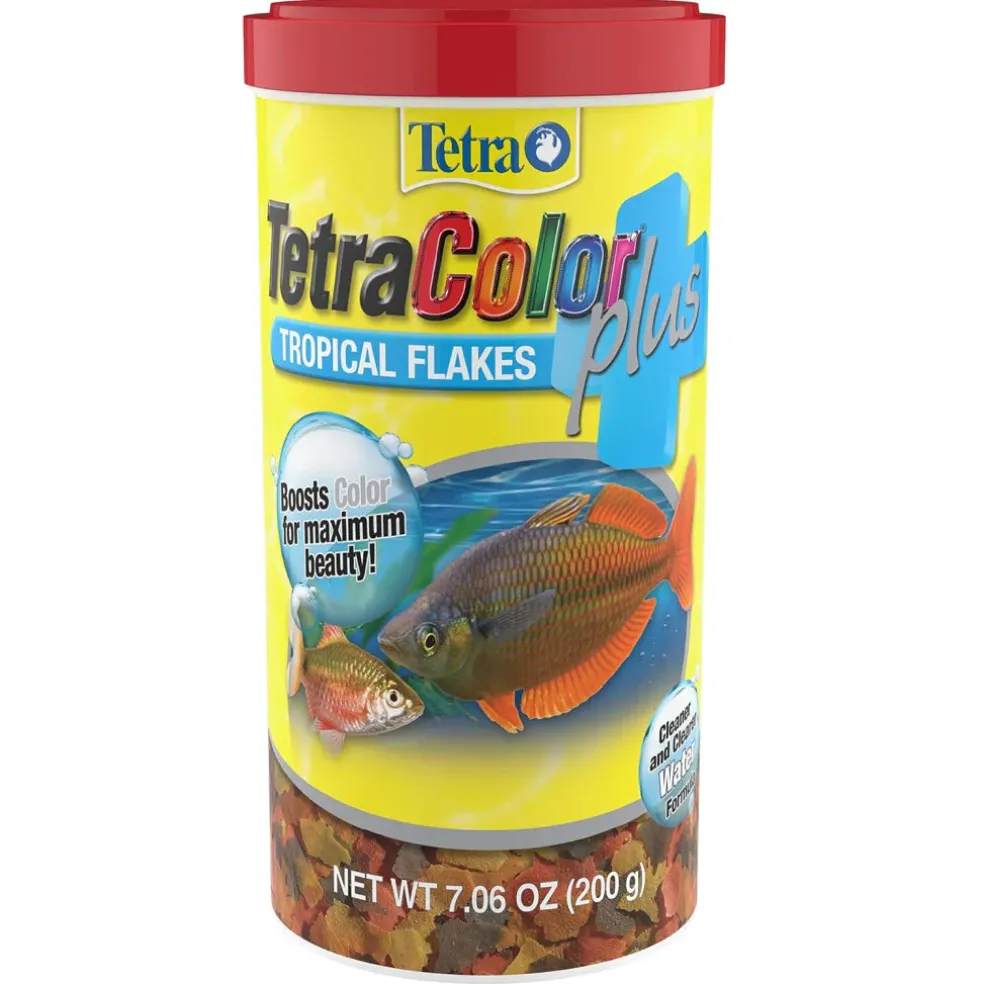 Tetra TetraColor Plus Tropical Flakes Fish Food
