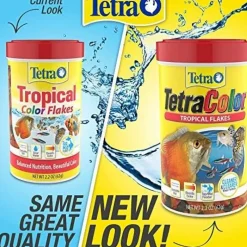 Tetra TetraColor Plus Tropical Flakes Fish Food
