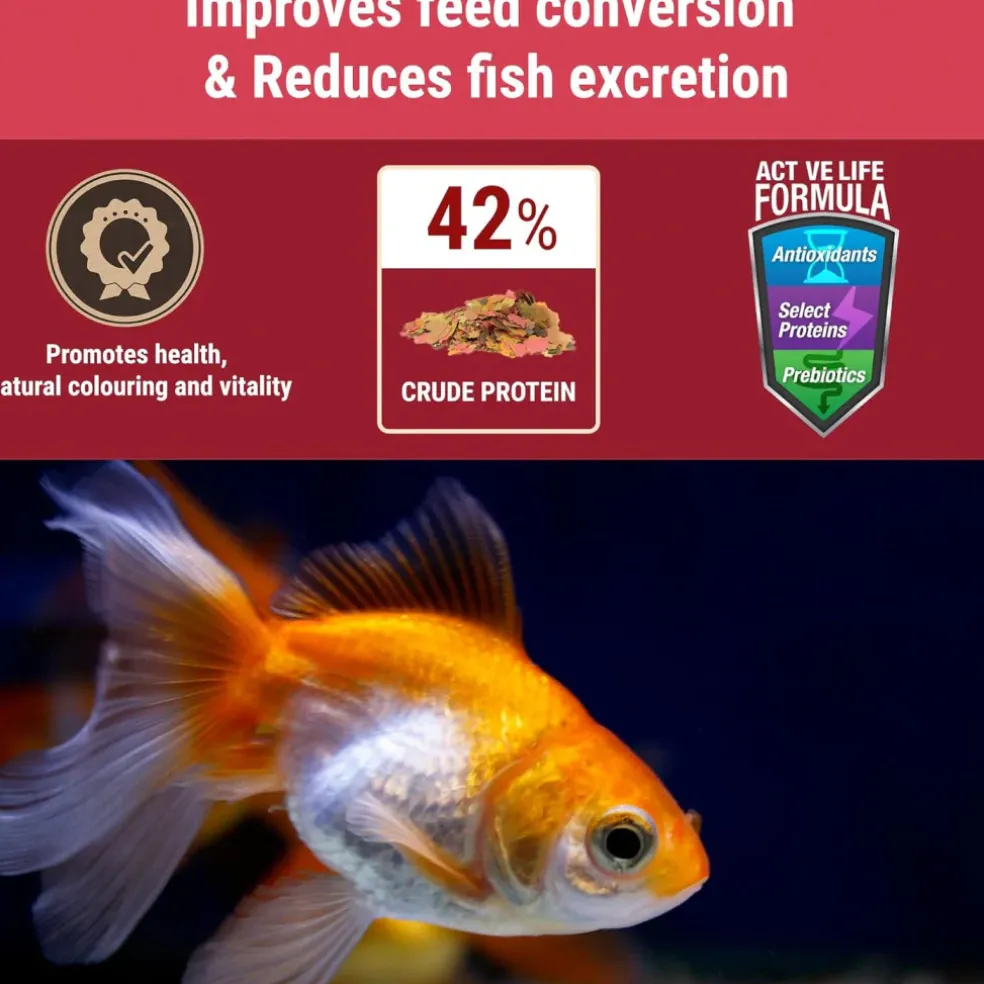 Tetra TetraFin Goldfish Flakes Fish Food