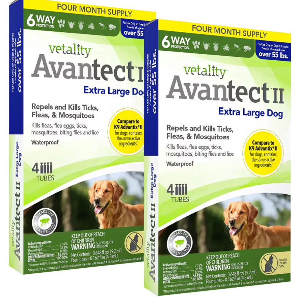TevraPet Vetality Avantect II for Extra Large Dog Over 55 lbs