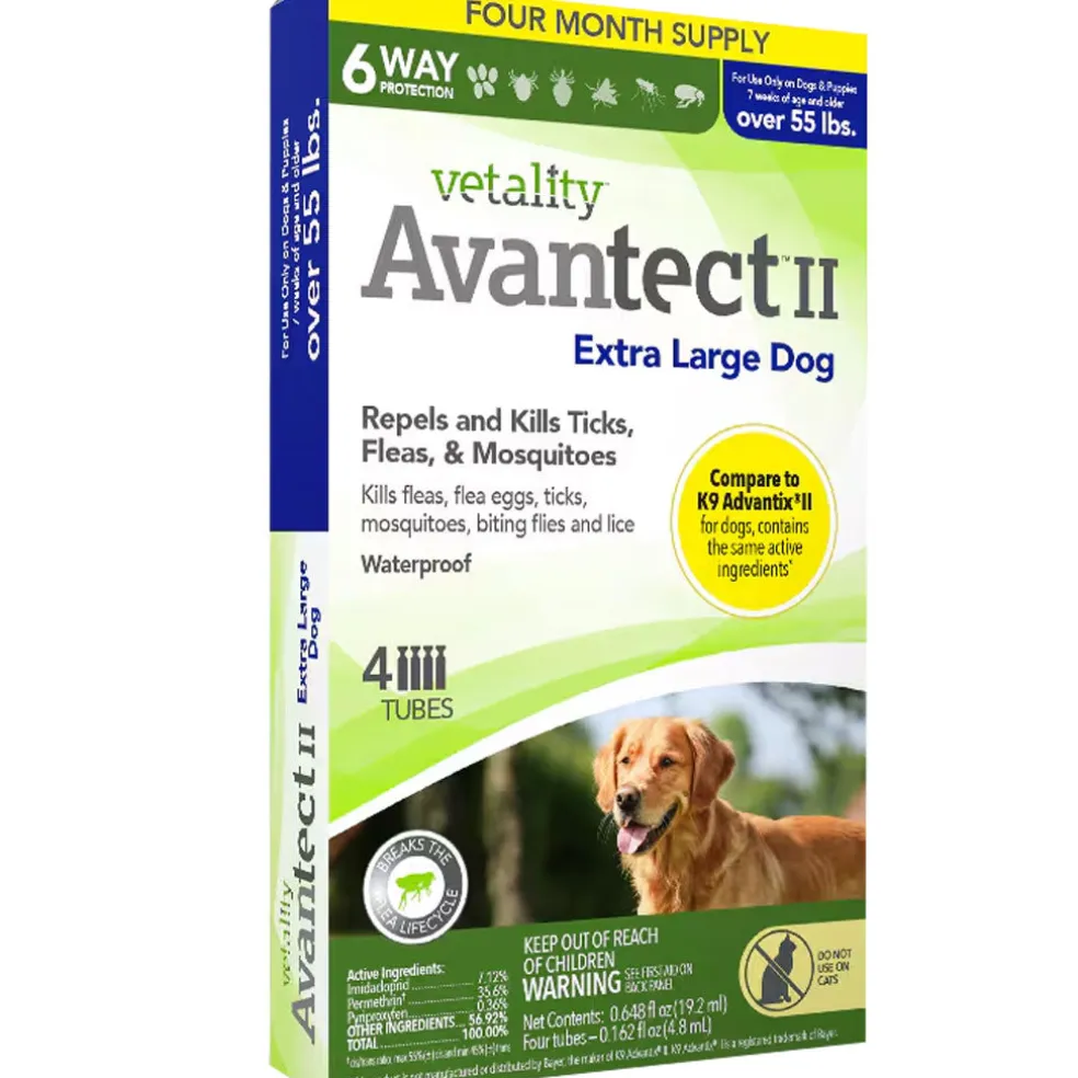 TevraPet Vetality Avantect II for Extra Large Dog Over 55 lbs