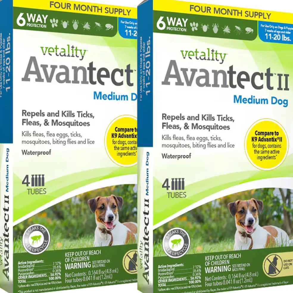 TevraPet Vetality Avantect II for Medium Dog 11-20 lbs