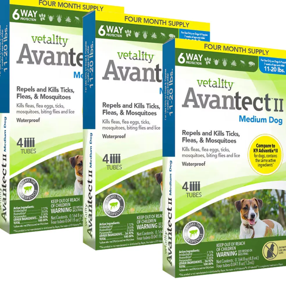 TevraPet Vetality Avantect II for Medium Dog 11-20 lbs