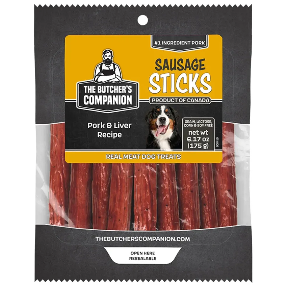 The Butcher's Companion Sausage Sticks Dog Treats