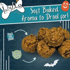 The Lazy Dog Cookie Co. Berried Bones Roasted Squash & Cranberry Soft-Baked Treats For Dogs (5 oz)