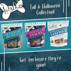 The Lazy Dog Cookie Co. Berried Bones Roasted Squash & Cranberry Soft-Baked Treats For Dogs (5 oz)