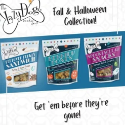 The Lazy Dog Cookie Co. Spooktacular Snacks Honey Apple & Cinnamon Treats For Dogs (5 oz)