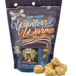 The Lazy Dog Cookie Co. Winter Warmer Mulled Vanilla Maple Soft-Baked Treats for Dogs, 5-oz