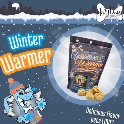 The Lazy Dog Cookie Co. Winter Warmer Mulled Vanilla Maple Soft-Baked Treats for Dogs, 5-oz