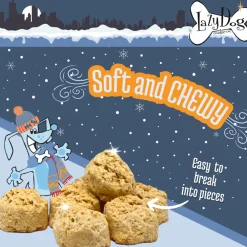 The Lazy Dog Cookie Co. Winter Warmer Mulled Vanilla Maple Soft-Baked Treats for Dogs, 5-oz