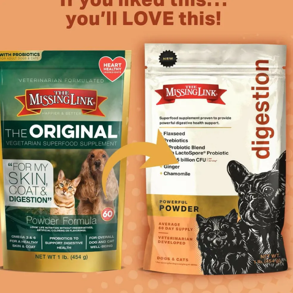 The Missing Link Digestion Supplement For Dogs & Cats (1 lb)