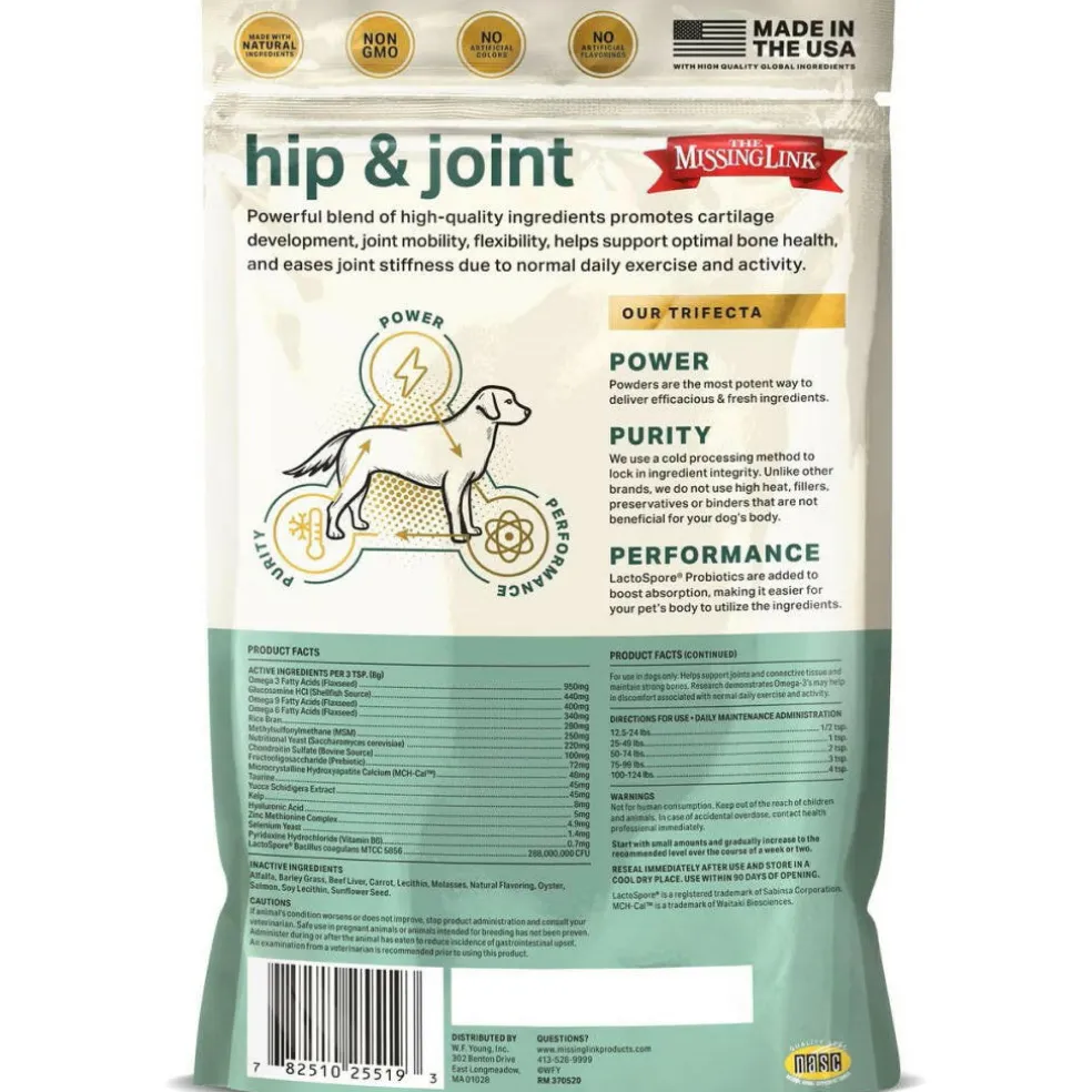 The Missing Link Hip & Joint Supplement Powder For Dogs