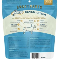 The Missing Link Smartmouth Dental Chews For Petite & Extra Small Dogs (28 count)