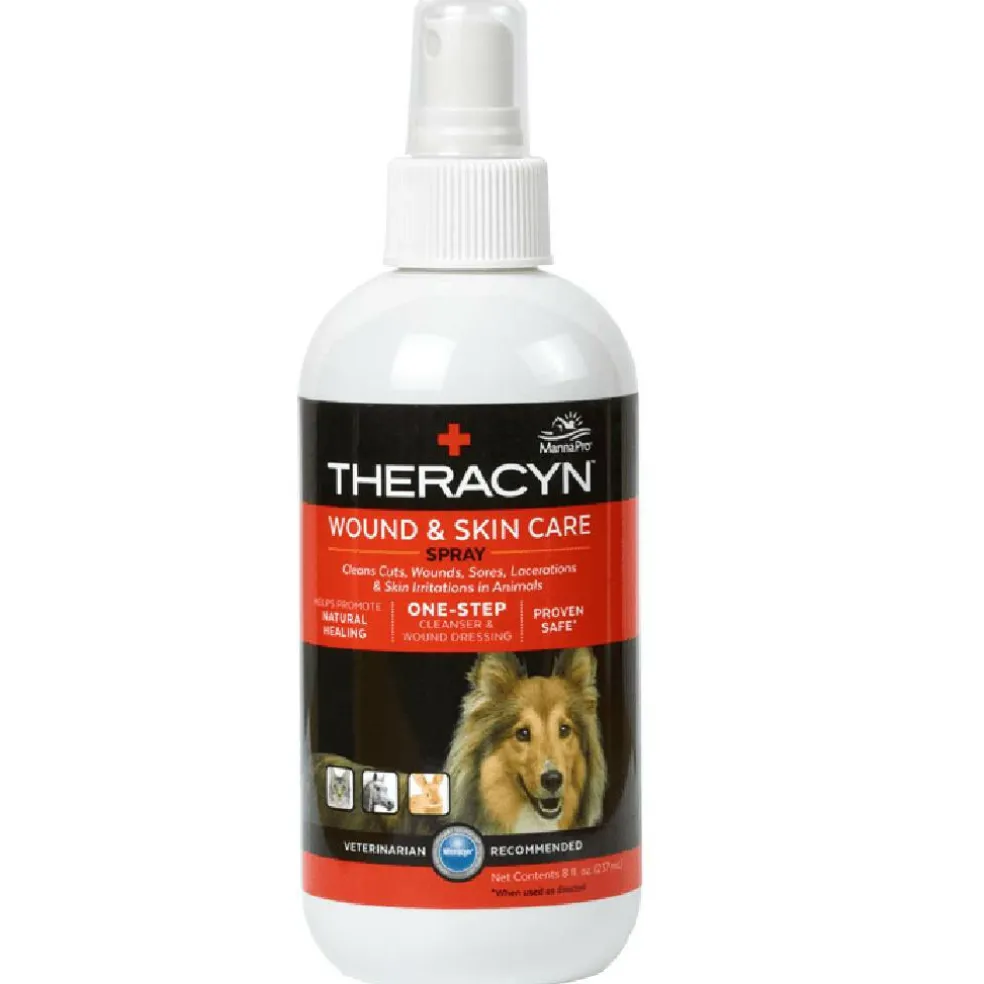 Theracyn Wound & Skin Care Spray for Pets (8 oz)