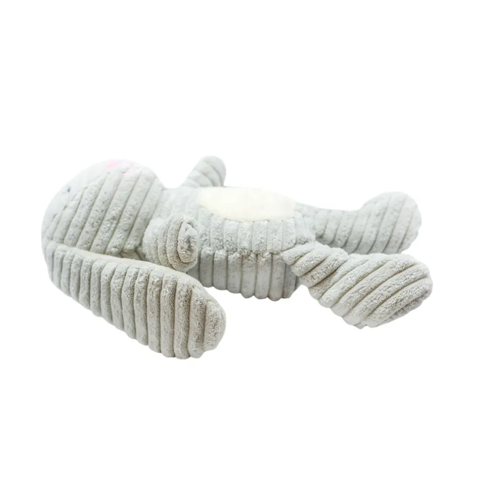 ThoozyPet Tuff & Cuddly Bunny Plush Dog Toy 12.5"