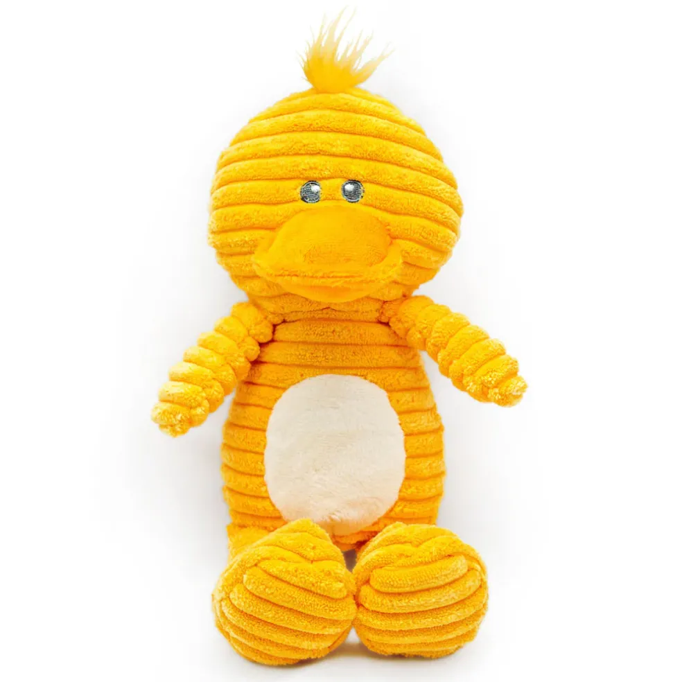 ThoozyPet Tuff & Cuddly Duck Plush Dog Toy, 12.5"