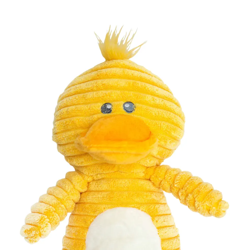 ThoozyPet Tuff & Cuddly Duck Plush Dog Toy, 12.5"