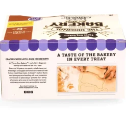 Three Dog Bakery Lick'n Crunch Vanilla & Peanut Butter Cookie Dog Treats (26 oz)