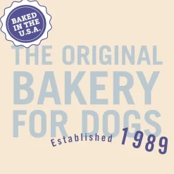 Three Dog Bakery Lick'n Crunch Vanilla & Peanut Butter Cookie Dog Treats (26 oz)