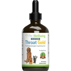 Throat Gold -Soothes Throat Irritation in Cats (4 oz)