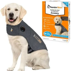 ThunderShirt Anxiety Solution for Extra Large Dogs 65-109 lbs (Gray)