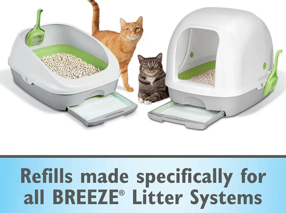 Tidy Cats Breeze Litter System Cat Pads, 10 pad refills