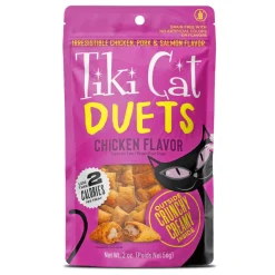 Tiki Cat Duets Chicken Flavoured Crunchy Cat Treats (2 oz)