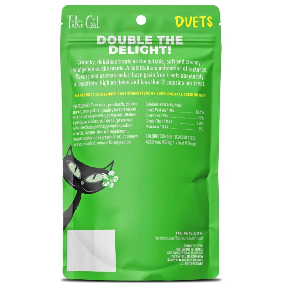Tiki Cat Duets Tuna Crunchy Cat Treats (2 oz)