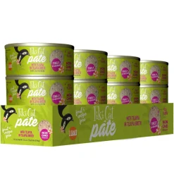 Tiki Cat Luau Tilapia Pate Grain-Free Wet Food For Cats (2.8 oz x 12 cans)