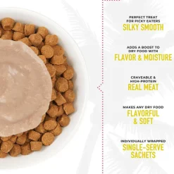Tiki Cat Stix Tuna & Scallops in Creamy Gravy Grain-Free Wet Treat For Cat (0.5 oz x 6 tubes)
