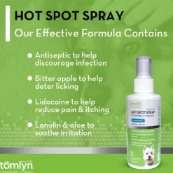 Tomlyn Allercain Hot Spot Spray for Dogs (4 oz)