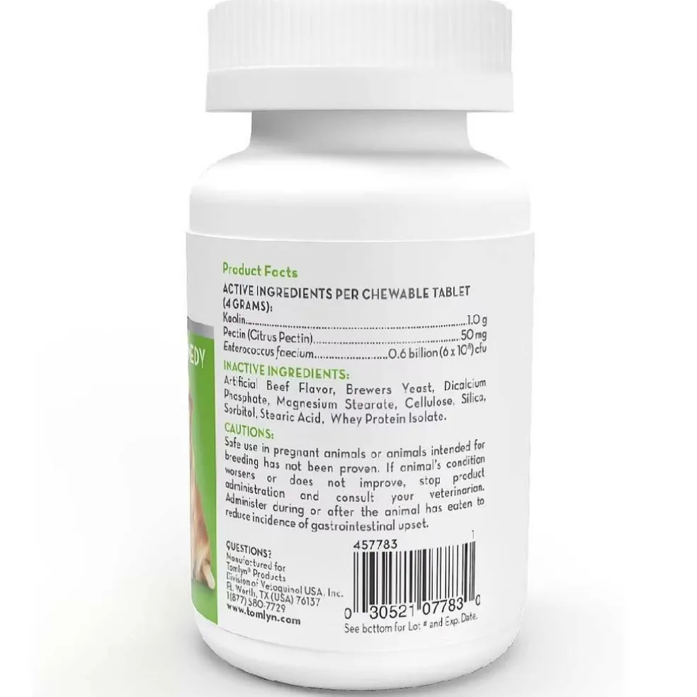 Tomlyn Firm Fast Loose Stool Remedy for Dogs & Cats (10 tablets)