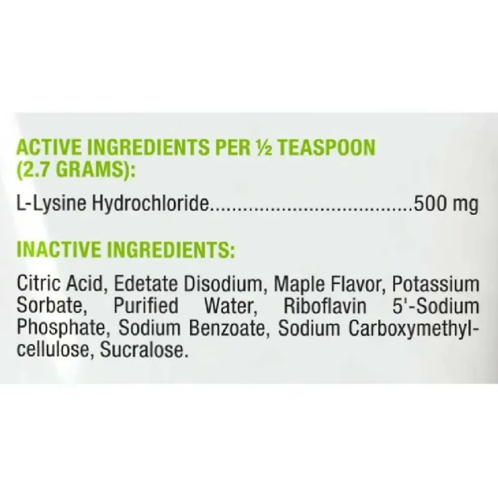 Tomlyn Immune Support L-Lysine Maple Flavor Gel for Cats (5 oz)