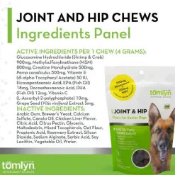 Tomlyn Joint & Hip Chews for Senior Dogs (30 soft chews)
