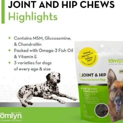 Tomlyn Joint & Hip Chews for Senior Dogs (30 soft chews)